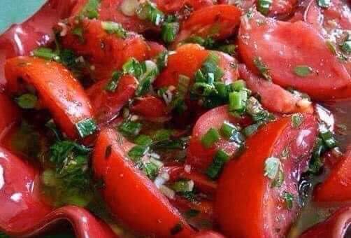 Killer Marinated Tomatoes